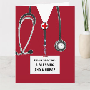Nurse Graduation Card