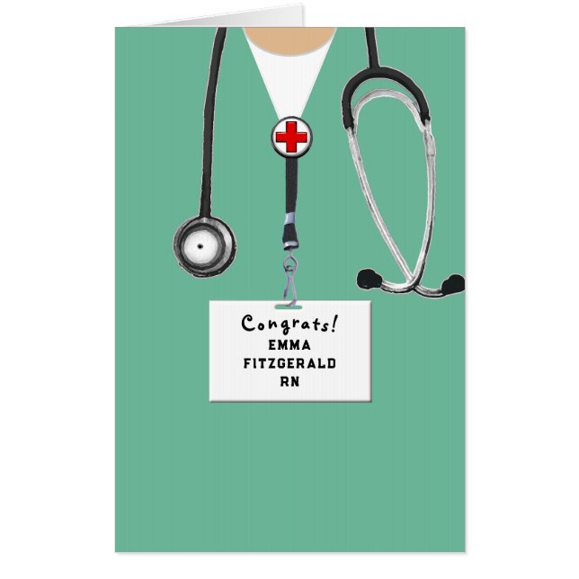 Nurse Graduation Cards (Front)