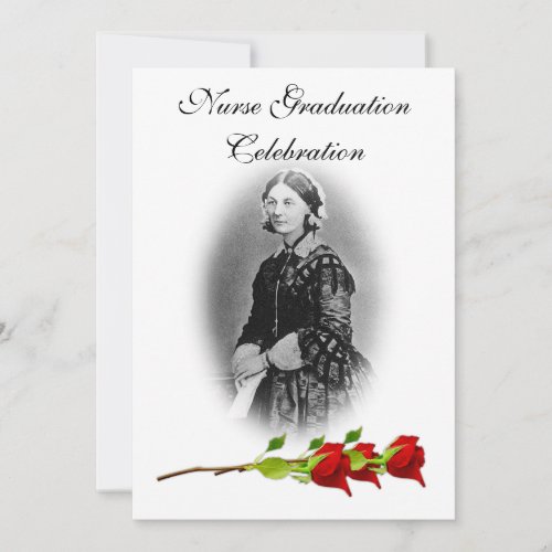 Nurse Graduation Celebration_Florence Nightingale Invitation