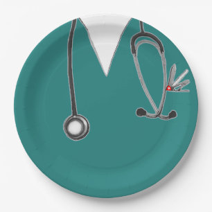 Nurse Graduation Celebration Paper Plates