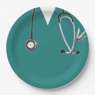 Nurse Graduation Celebration Paper Plates