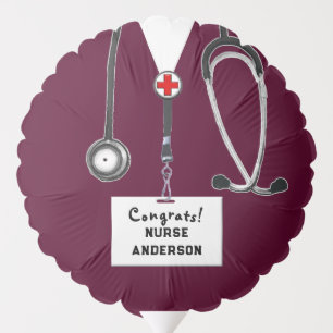 Nurse Graduation Congrats Balloon