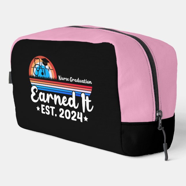 Nurse Graduation: Earned It 2024 Dopp Kit (Right Corner)