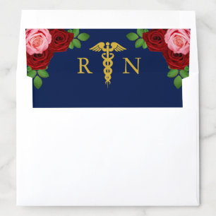 Nurse Graduation Envelope Liner
