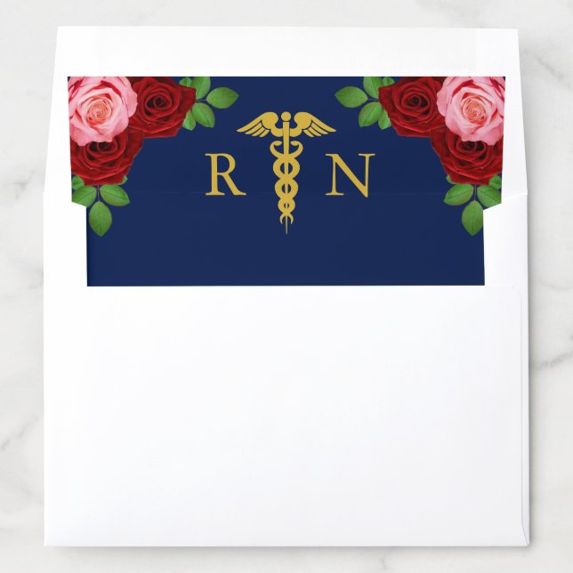 Nurse Graduation Envelope Liner (In Envelope)