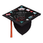 Nurse Graduation Fun Icons Cap Topper