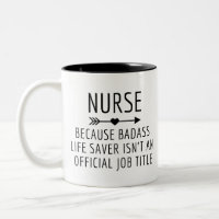 Nurse Graduation Gift, Badass lifesaver official 