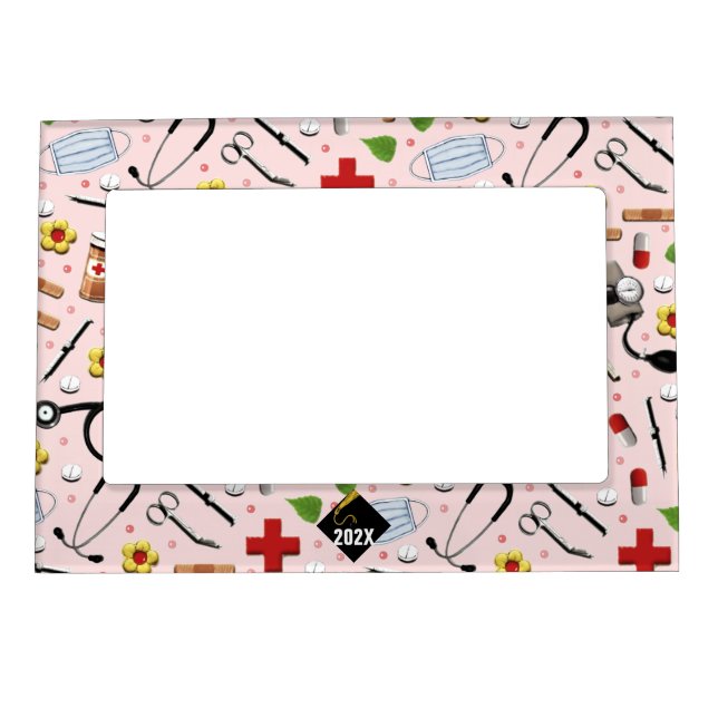 Nurse Graduation Gift Magnetic Frame (Front)