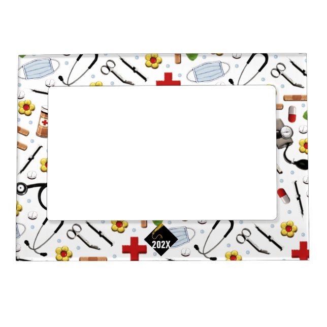 Nurse Graduation Gift Magnetic Frame (Front)