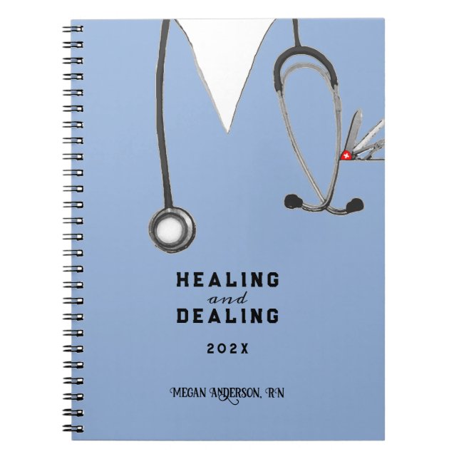 Nurse Graduation Gift Notebook (Front)