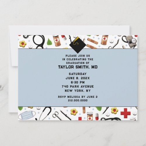 Nurse Graduation Invitations