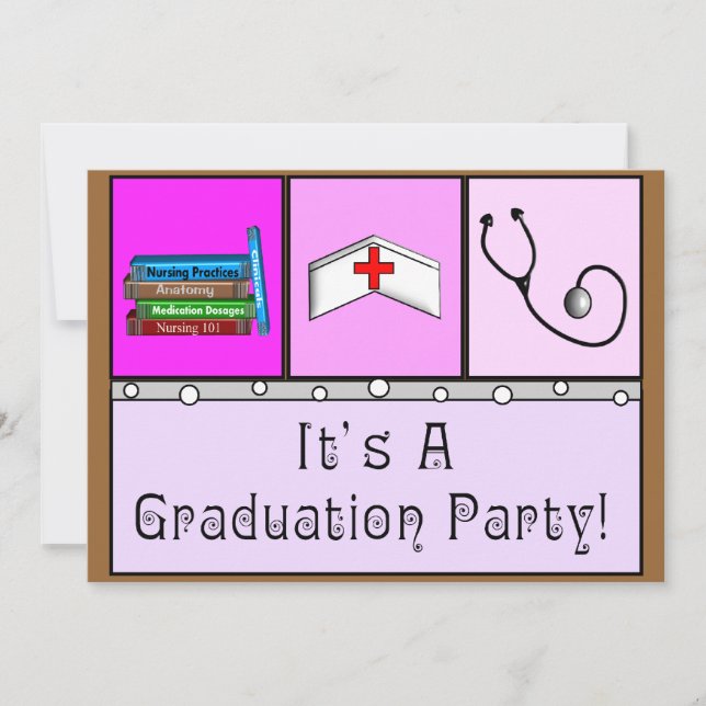 Nurse Graduation Invitations (Front)