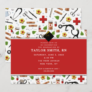 Nurse Graduation Invitations