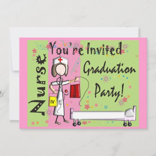 Nurse Graduation Invitations
