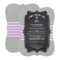 Nurse graduation invites, lavender gray chalkboard