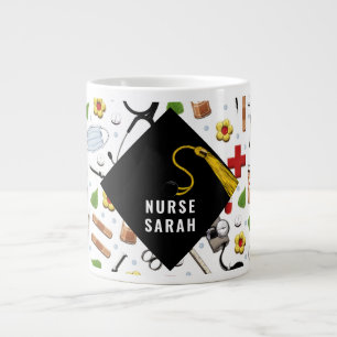 Nurse Graduation Keepsake Gift Giant Coffee Mug