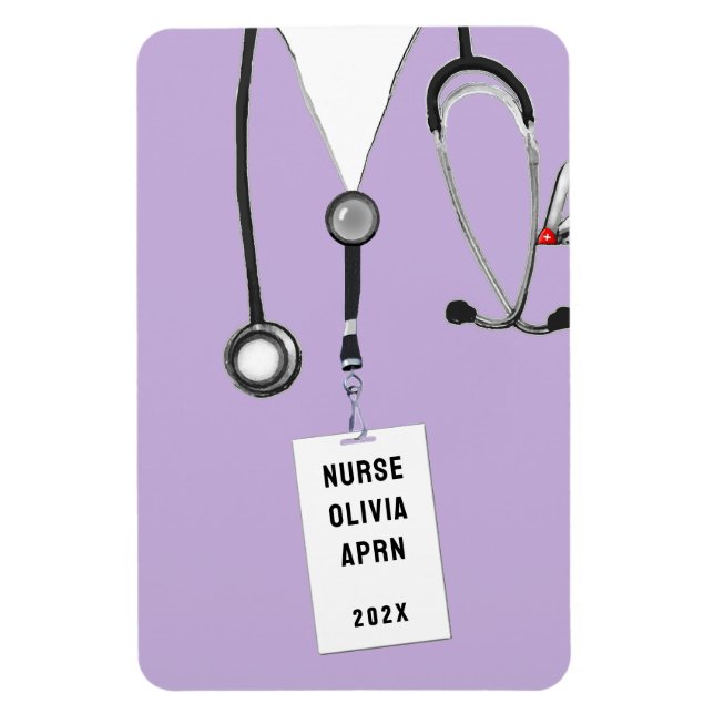 Nurse Graduation Keepsake Gift Magnet (Vertical)