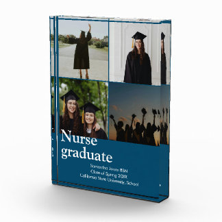 nurse graduation keepsake photo block