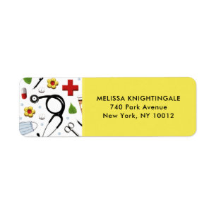 Nurse Graduation Label