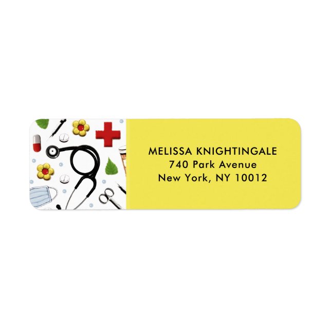 Nurse Graduation Label (Front)