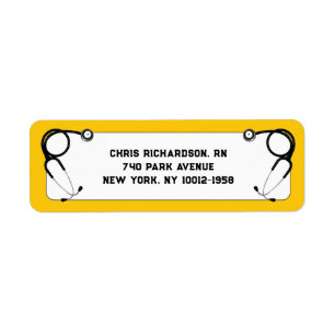 Nurse Graduation Label