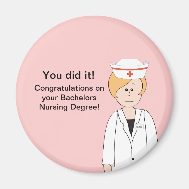 Nurse Graduation Magnet (Front)