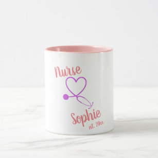 Nurse Graduation Mug Gift Personalized Add Name