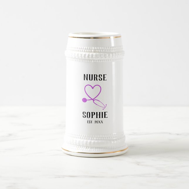 Nurse Graduation Mug Gift Personalized Add Name (Center)