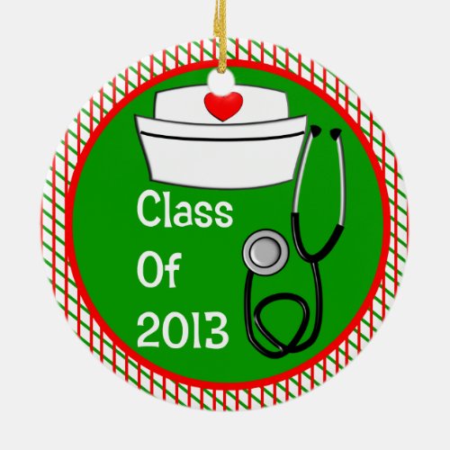 Nurse Graduation Ornament Class 2013