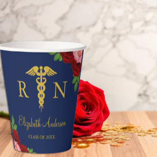 Nurse Graduation Paper Cups