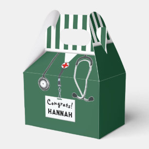 Nurse Graduation Party Favor Box