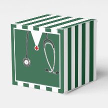 Nurse Graduation Party Favor Box