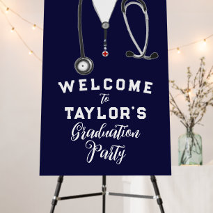 Nurse Graduation Party Welcome Sign