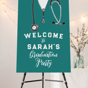 Nurse Graduation Party Welcome Sign