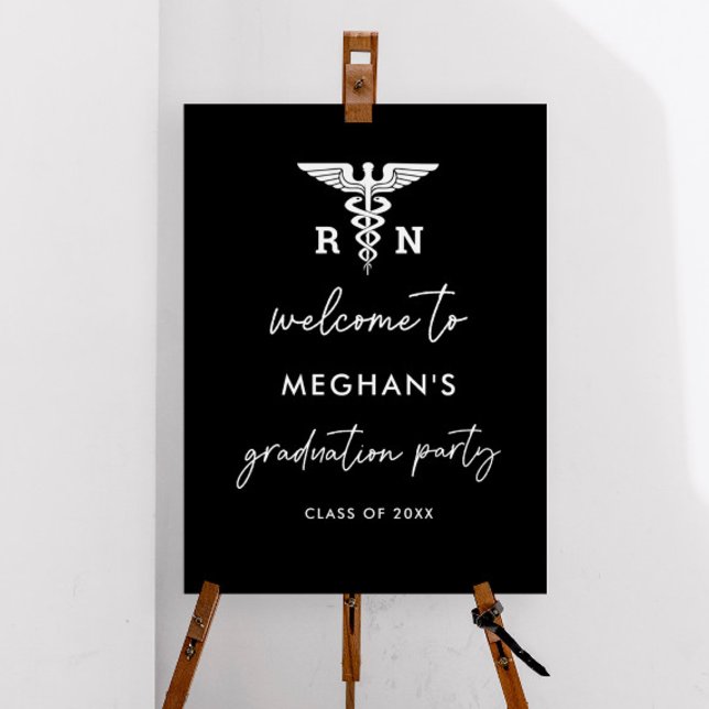 Nurse Graduation Party Welcome Sign (Creator Uploaded)