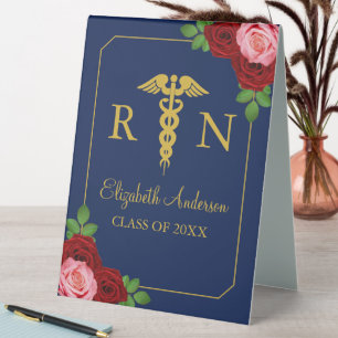 Nurse Graduation Table Tent