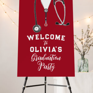 Nurse Graduation Welcome Sign