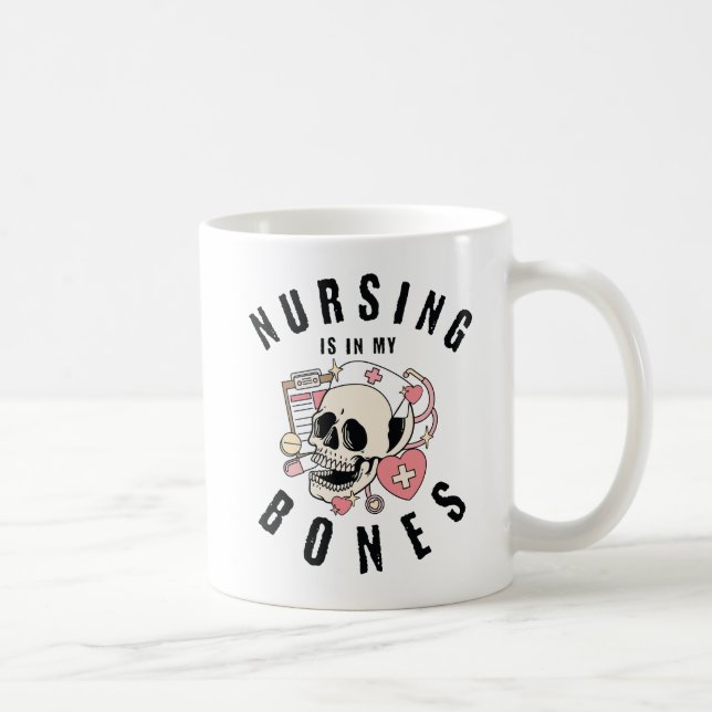 Nurse Halloween Coffee Mug (Right)