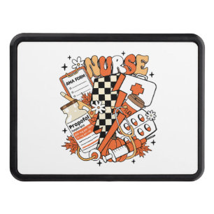 Nurse Halloween Cute Fall Hitch Cover