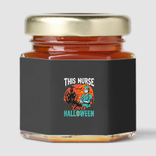 Nurse Halloween Spooky Healthcare Design_1 Honey Jar Favors