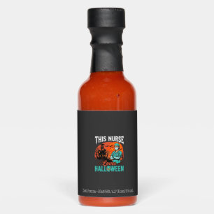 Nurse Halloween Spooky Healthcare Design_1 Hot Sauces