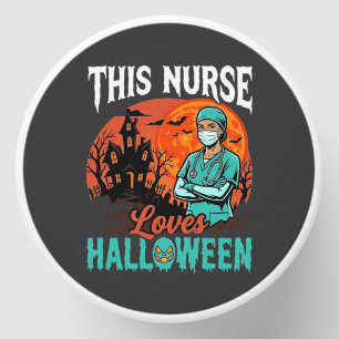 Nurse Halloween Spooky Healthcare Design_1 Mini Candle Favors