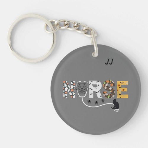 Nurse Halloween Trendy Essential T_Shirt Keychain