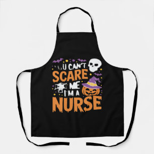 Nurse Halloween Witch Funny Nursing Essential T-Sh Apron