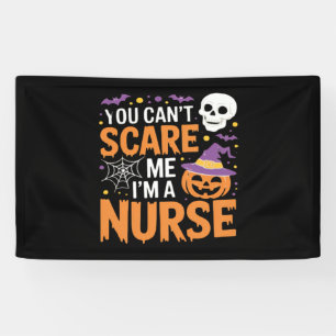 Nurse Halloween Witch Funny Nursing Essential T-Sh Banner