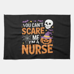 Nurse Halloween Witch Funny Nursing Essential T-Sh Kitchen Towel