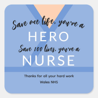 nurse HCA appreciation week sticker plaster