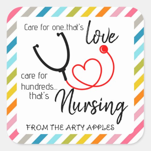 nurse HCA appreciation week sticker plaster