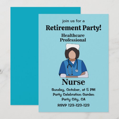Nurse Healthcare Professional Retirement Party