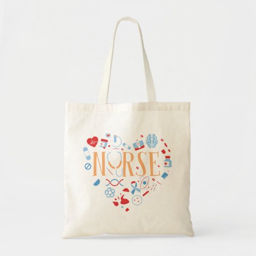 Nurse Heart Appreciation  Tote Bag